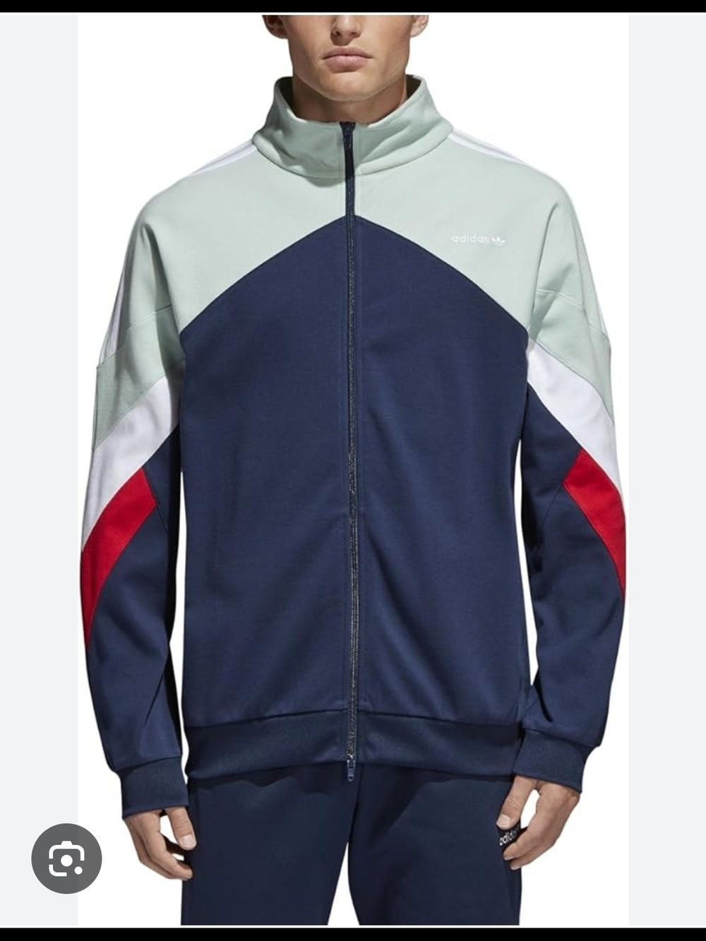 Adidas Palmeston Jacket is a stylish track jacket top in size XL